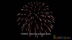 FD5035 RED RING BROCADE CROWN | фото №0