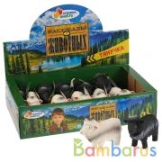 Игрушка пластизоль тянучка Играем вместе овечка 10см 2 асс. в дисплее уп-12шт в кор.18уп | фото №0