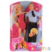 Набор из 2-х кукол (муж+жена) гнущиеся, цвет в ассорт. на карт. в кор.24наб | фото №0