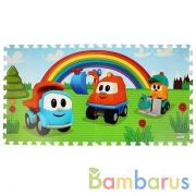 Коврик-пазл Грузовичок Лёва, 8 сегментов, каждый 31.5*31.5см в пак. Играем вместе в кор.12шт | фото №0