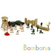 НАБОР СОЛДАТИКОВ "ИГРАЕМ ВМЕСТЕ" С АКСЕСС., В АССОРТ. В ПАК. (РУСС. УП.) в кор.2*84шт | фото №0