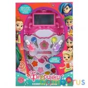 Косметика для девочек "ФЕЕРИНКИ" блеск д/губ,помада,лак д/ногтей,заколки. "МИЛАЯ ЛЕДИ" в кор.2*36шт | фото №0