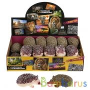 Игрушка пластизоль тянучка еж 9,5см 2 асс 36шт/дисплей ИГРАЕМ ВМЕСТЕ уп-24шт в кор.10уп | фото №0