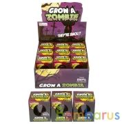 Игрушка пластизоль растущая, зомби 6,5см в кор. в дисплее уп-12шт в кор.30уп | фото №0