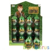 ДИКОЕ ЖИВОТНОЕ "ИГРАЕМ ВМЕСТЕ" В АССОРТ. В ПРОЗРАЧНОМ ЯЙЦЕ В ДИСПЛЕЕ (РУСС. УП.) УП-36ШТ в кор.2уп | фото №0