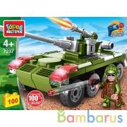 Конструктор боевая машина пехоты, 100 дет. Город мастеров в кор.80шт | фото №0