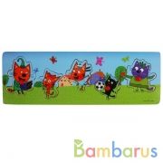 Игрушка деревянная ТРИ КОТА вкладыш 30*10 см Буратино в кор.200шт | фото №0