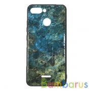 Чехол бампер Glass Case для Xiaomi Redmi 6 (Green) | фото №0