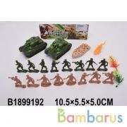 Набор солдатиков с техникой, в ассорт. в пак. в кор.2*96шт | фото №0