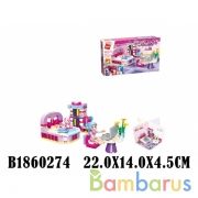 Конструктор пласт. с фигуркой и аксесс., 116дет. в кор. в кор.64шт | фото №0