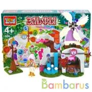 КОНСТРУКТОР "ГОРОД МАСТЕРОВ" ЭЛЬФЫ С ФИГУРКОЙ В РУСС. КОР. в кор.2*18шт | фото №0