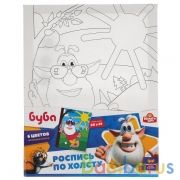 Набор д/тв-ва БУБА холст для росписи по контуру 20*25 MultiArt в кор.48шт | фото №0