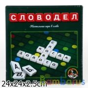 ИГРА НАСТОЛЬНАЯ "СЛОВОДЕЛ" ПЛАСТИКОВЫЙ в кор 15шт | фото №0