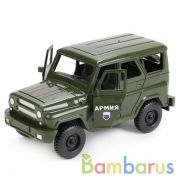 Машина инерц. военная, открыв. двери в пак. в кор.2*144шт | фото №0