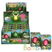 Игрушка яйцо "растущий лягушонок" в кор. в дисплее ТМ "ИГРАЕМ ВМЕСТЕ" уп-12шт в кор.24уп | фото №0