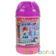 Конструктор "принцесса на качелях", с фигуркой, 67дет. в банке Город мастеров в кор.2*72шт | фото №0