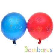 ШАРИК НАДУВНОЙ 12" МЕТАЛЛИК С РИС. АССОРТИ УП-100ШТ | фото №0