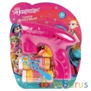 Пистолет мех. д/пускания мыл.пузырей ФЕЕРИНКИ свет, 2х50мл, блистер ИГРАЕМ ВМЕСТЕ в кор.60шт | фото №0