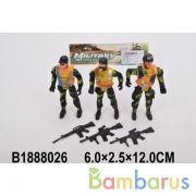 Набор солдатиков с аксесс. в пак. в кор.2*180шт | фото №0