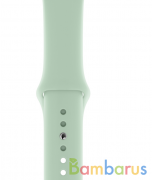 Ремешок Sportband для Apple Watch 38/40mm силиконовый (Голубой берилл) | фото №0