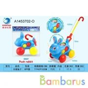 Каталка заяц с палкой в пак. в кор.2*36шт | фото №0