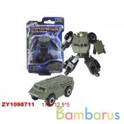 Робот -машина на карт. A7040-1 в кор.2*72шт | фото №0