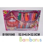 Кукла 29см с набором одежды, в ассорт. 1253-1 в кор. в кор.2*12шт | фото №0