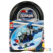 Конструктор "Город мастеров" полицейская машина, 47дет. в банке (русс. уп.) в кор.72шт | фото №0