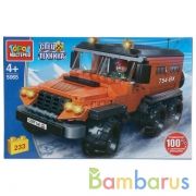 Конструктор "Город мастеров" болотоход "трэкол", с фигуркой, 233дет. в русс. кор. в кор.36шт | фото №0