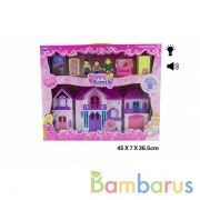 Дом для кукол, с мебелью и фигурками 1323 в кор. в кор.2*15шт | фото №0