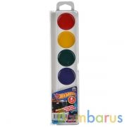 Акварель 6 цв. в пластиковой упаковке Hot Wheels ТМ УМКА в кор.60шт | фото №0