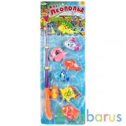 Рыбалка ЛЕОПОЛЬД на карт. 58*21,5*3,5см ИГРАЕМ ВМЕСТЕ в кор.2*30шт | фото №0