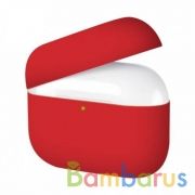 Чехол силиконовый для наушников Apple AirPods Pro (Красный) | фото №0