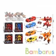 Робот-машина с аксесс., в ассорт. HF8666AB в кор. в кор.2*48шт | фото №0