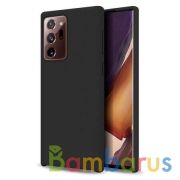 Чехол силиконовый Silicon Cover для Samsung Note 20 Ultra (Черный) | фото №0