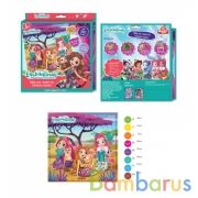 Наб д/тв-ва ЭНЧАНТИМАЛС алмазная мозаика 20*20 см MultiArt в кор.40шт | фото №0