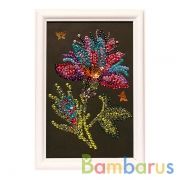 МОЗАИКА ИЗ ПАЙЕТОК  "ВОЛШЕБНЫЙ ЦВЕТОК" в кор.11шт | фото №0