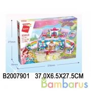 Конструктор замок, с фигурками, с аксесс, в кор, 301дет в кор.12шт | фото №0