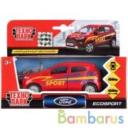 Машина металл FORD Ecosport спорт 12см, открыв. двери, инерц. в кор. Технопарк в кор.2*24шт | фото №0