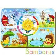 БИЗИБОРД "ВРЕМЕНА ГОДА"  в кор.30шт | фото №0