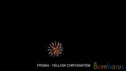 fr3004 (Шар 3") YELLOW CHRYSANTEM 3" | фото №0