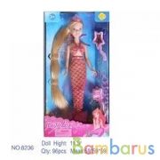 Кукла-русалка (с ногами) с аксесс., в ассорт. в кор. в кор.2*24шт | фото №0