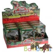 ФИГУРКА ДИНОЗАВРА В АССОРТ. "ИГРАЕМ ВМЕСТЕ" В КОР. В ДИСПЛЕЕ 37*25*15СМ УП-12ШТ в кор.12уп | фото №0