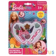 Косметика ДЛЯ ДЕВОЧЕК БАРБИ тени, тени блестками, помада, апплик блистер МИЛАЯ ЛЕДИ в кор.2*180шт | фото №0