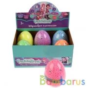 Шариков.крупнозерн.незаст.пластил.с блест.MultiArt Enchantimals 16гр в яйце в диспл уп-6шт в кор.8уп | фото №0