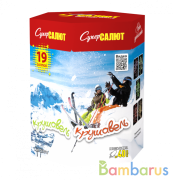 СуперСалют СС7711 Батарея салютов Крушавель  (1,25"х19) Фейерверк | фото №0