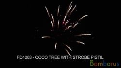 FD4003 COCO TREE W/STROBE PISTIL 4шт | фото №0