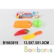 Набор овощей и фруктов для резки в пак. в кор.2*144шт | фото №0