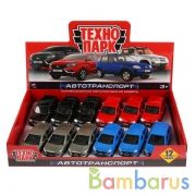 Машина металл "CHEVROLET NIVA/LADA XRAY " 12см, инерц. в дисплее Технопарк уп-12шт в кор.6уп | фото №0