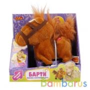 ИНТЕРАКТИВНЫЙ ПОНИ "MY FRIENDS" "БАРТИ" 17СМ МУЗ. НА БАТ., 5 ФУНКЦИЙ,  ХОДИТ В РУСС. КОР. в кор.24шт | фото №0